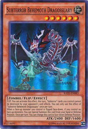 Subterror Behemoth Dragossuary RATE-EN083 YuGiOh Raging Tempest image 0