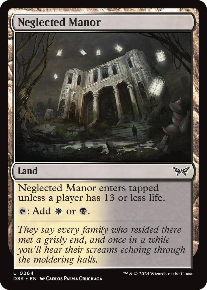 Neglected Manor #264 Magic Duskmourn: House of Horror image 0