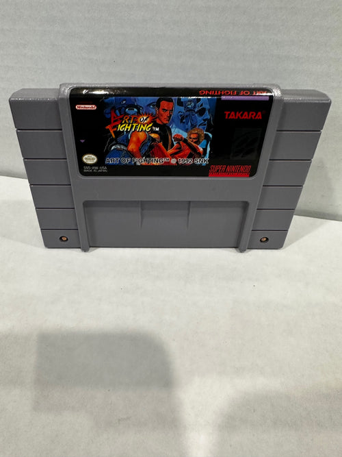 Art of Fighting SNES Video Game image 0