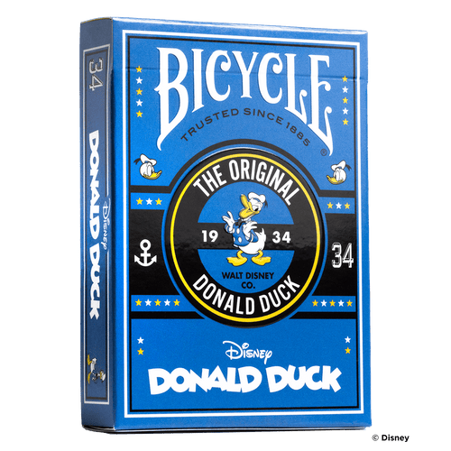 Bicycle Playing Cards - Disney Donald Duck image 0