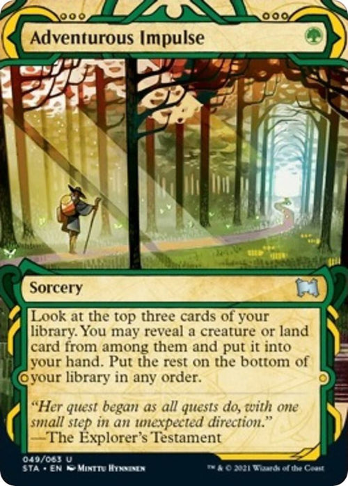 Adventurous Impulse #49 Magic Strixhaven Mystical Archive image 0