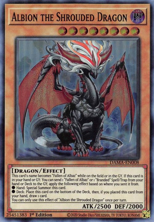 Albion the Shrouded Dragon [1st Edition] DAMA-EN008 image 0