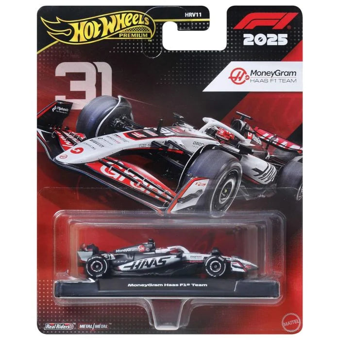 Hot Wheels Premium Formula 1 - Haas Team #31 [Diecast]