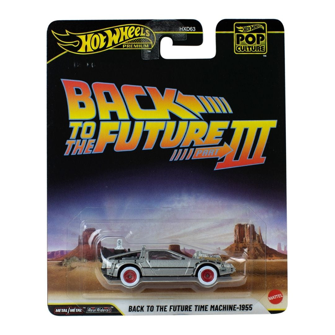 Hot Wheels Pop Culture - Back To The Future Time Machine - 1955