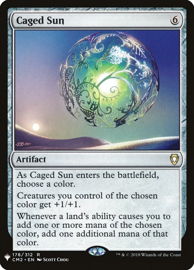 Caged Sun #178 Magic The List Reprints
