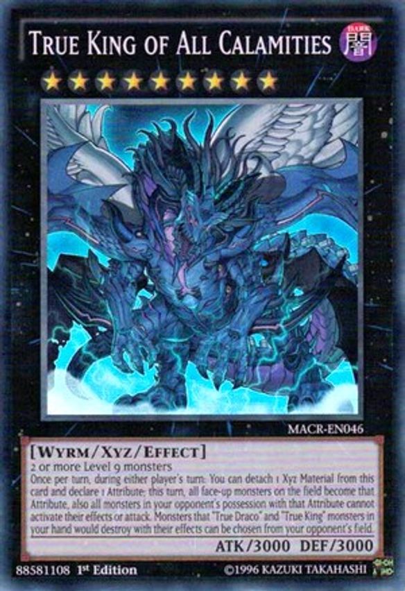 True King Of All Calamities [1st Edition] MACR-EN046 image 0