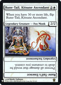 Rune-Tail, Kitsune Ascendant [Foil] #27 Magic The List Reprints (LP)