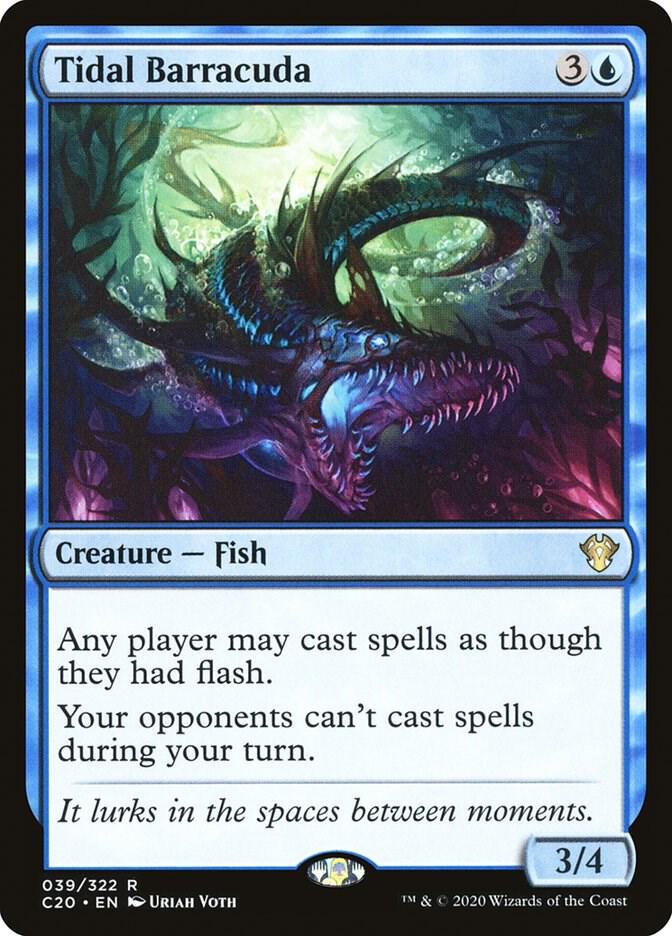Tidal Barracuda #39 Magic Commander 2020