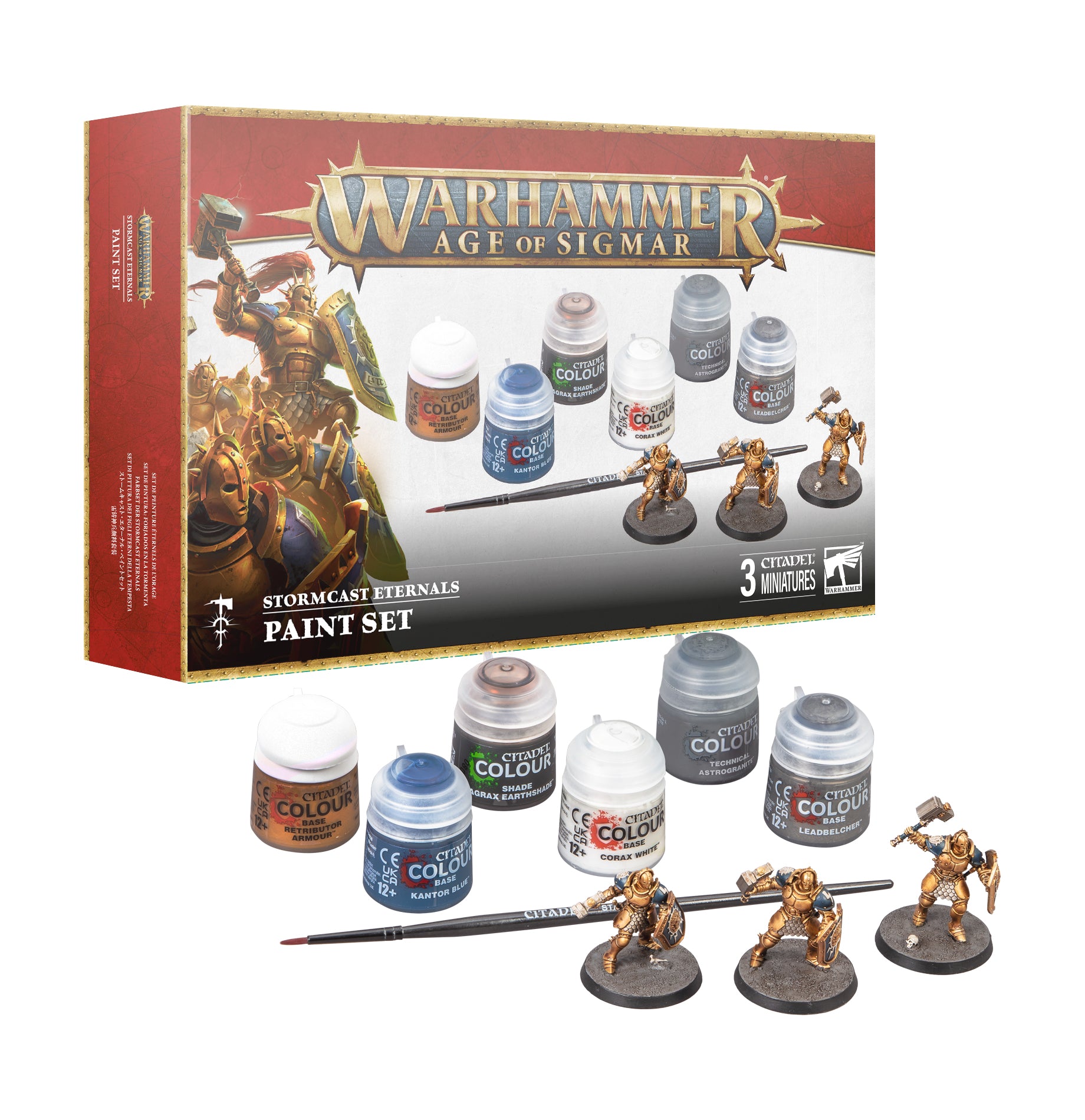 Warhammer AOS: Stormcast Eternals Paint Set image 0