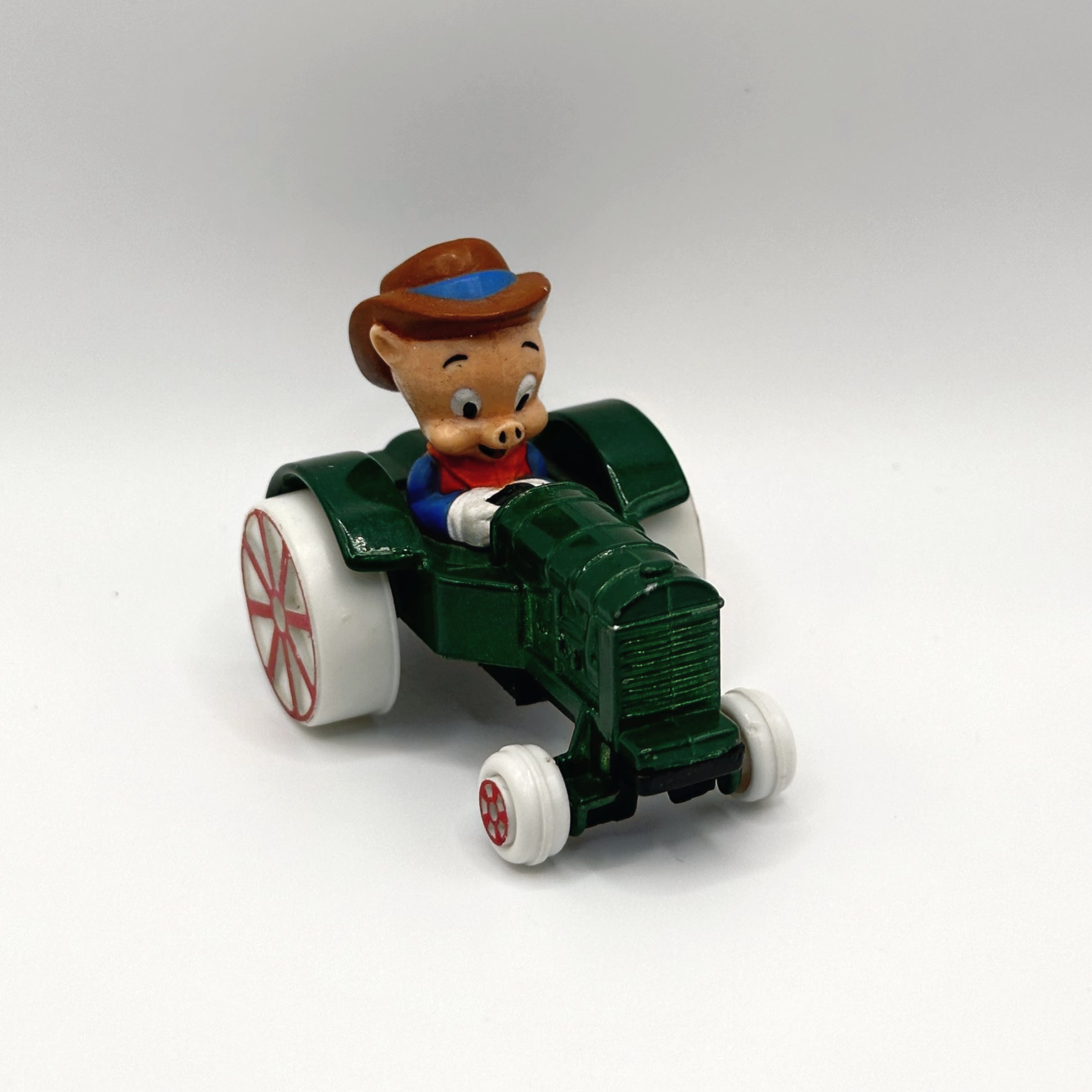 Looney Tunes Porky Pig In Tractor 2" Diecast (1988) image 0