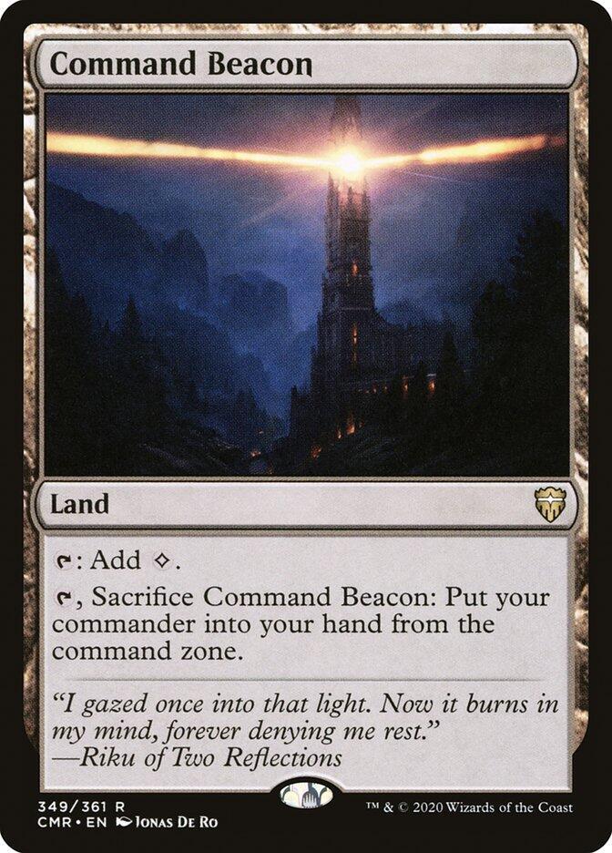 Command Beacon [Foil] #349 Magic Commander Legends