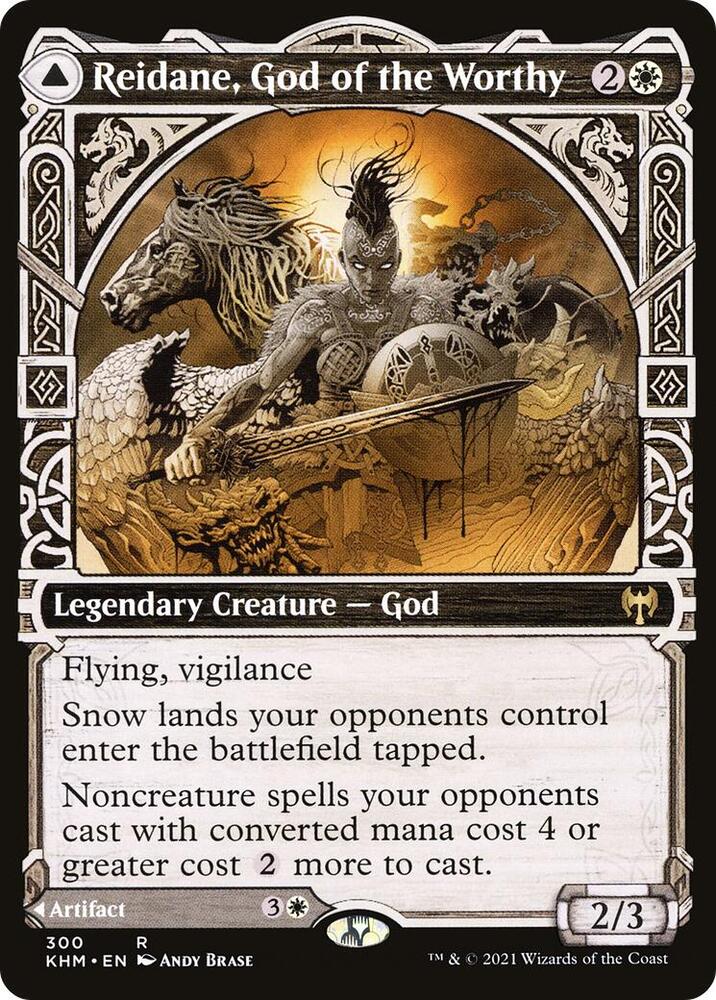 Reidane, God of the Worthy [Showcase] #300 Magic Kaldheim