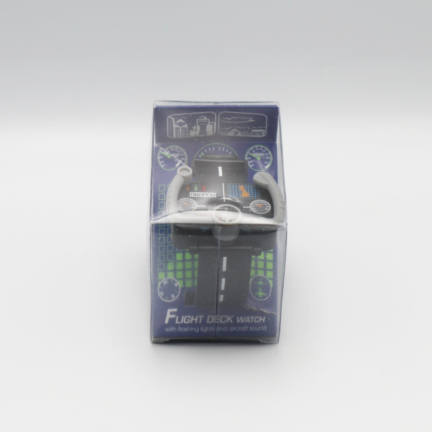 Kids Flight Deck Watch w/ Flashing Lights & Aircraft Sound image 0