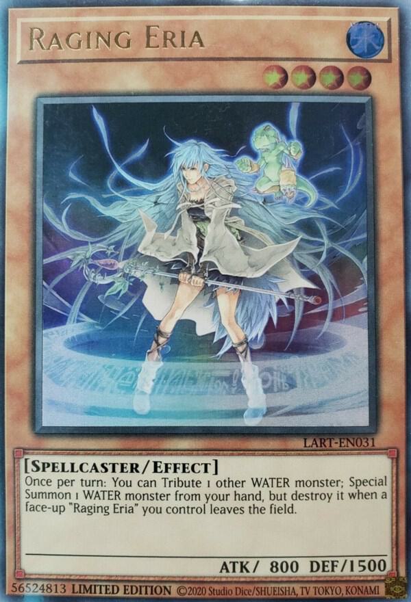 Raging Eria LART-EN031 YuGiOh Lost Art Promo [Sealed]