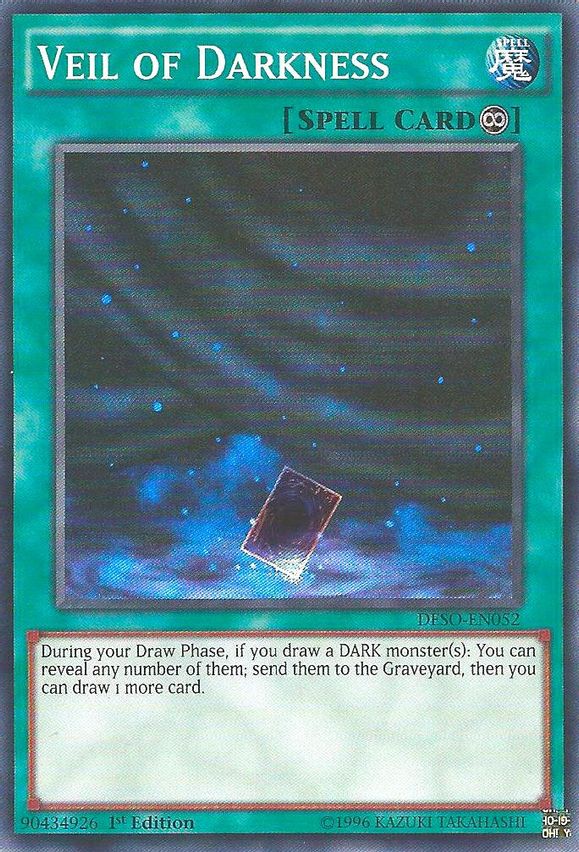 Veil Of Darkness DESO-EN052 YuGiOh Destiny Soldier image 0