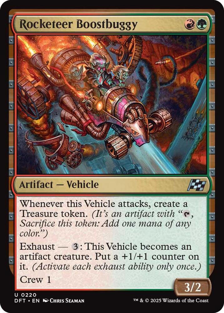 Rocketeer Boostbuggy [Foil] #220 Magic Aetherdrift image 0