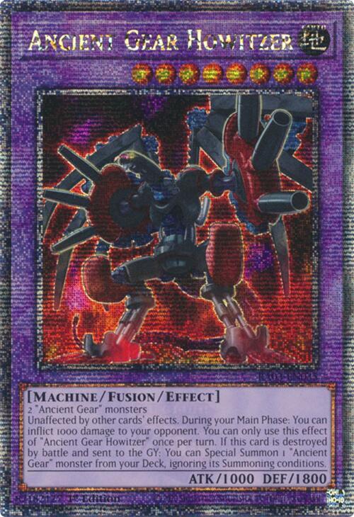 Ancient Gear Howitzer [Quarter Century Secret Rare] RA03-EN035 image 0