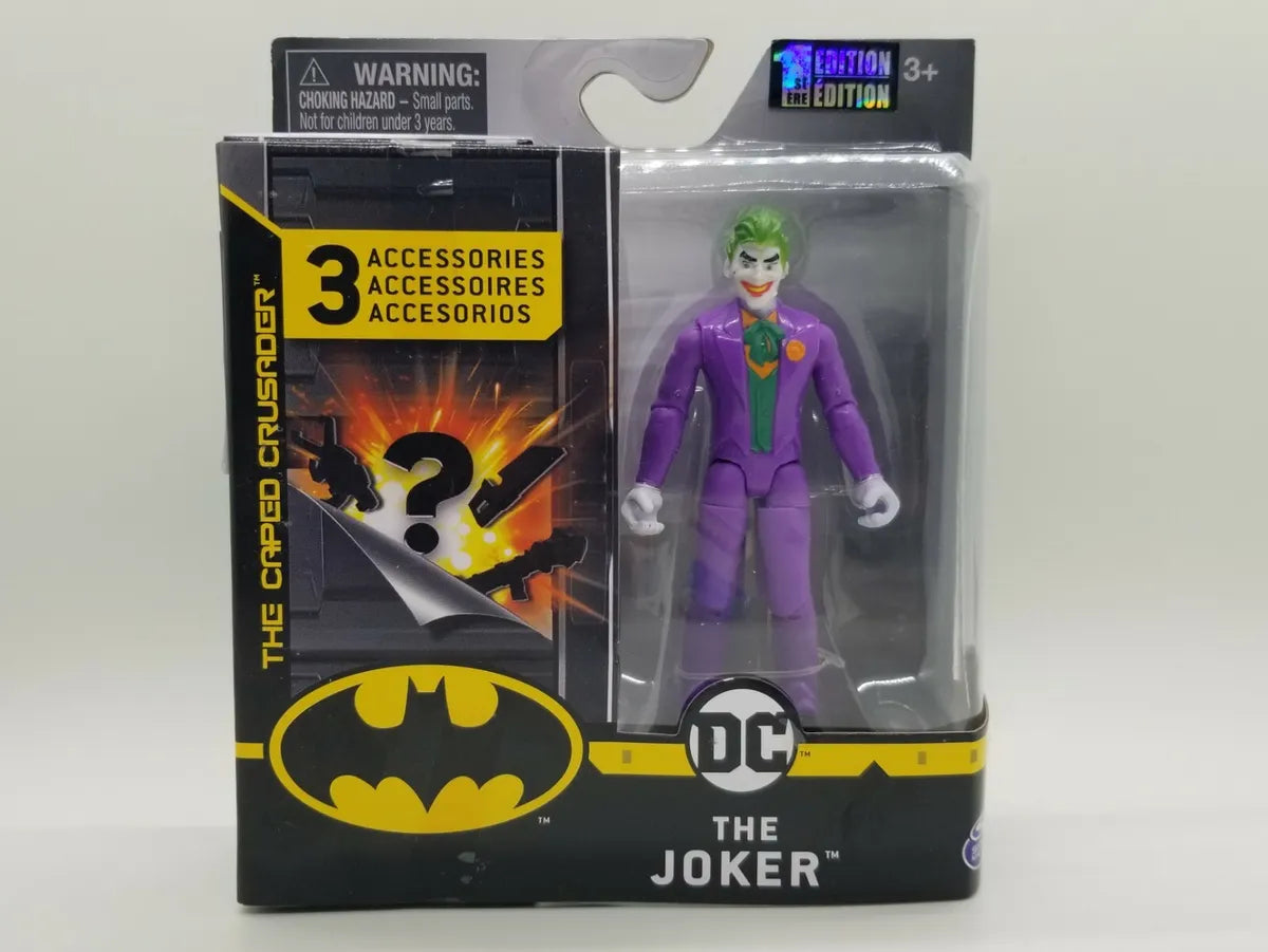 DC Comics The Joker 4" Figure with Mystery Accessories image 0