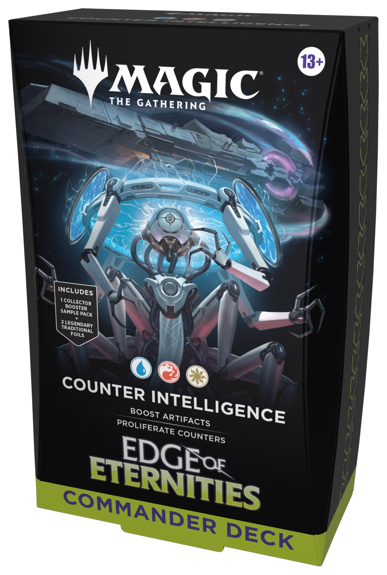 MTG Edge Of Eternities Counter Intelligence (Blue-Red-White) Commander Deck image 0