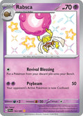 Rabsca #163 Pokemon Paldean Fates image 0