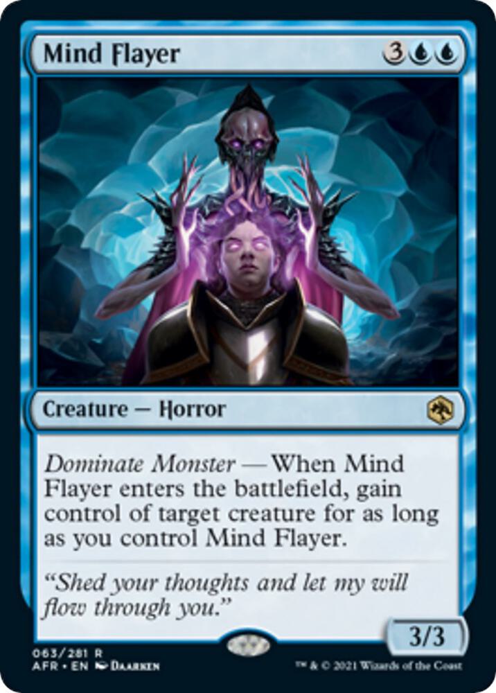 Mind Flayer [Foil] #63 Magic Adventures in the Forgotten Realms