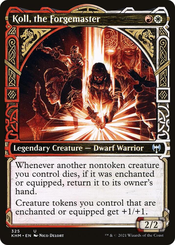 Koll, the Forgemaster [Showcase] #325 Magic Kaldheim image 0