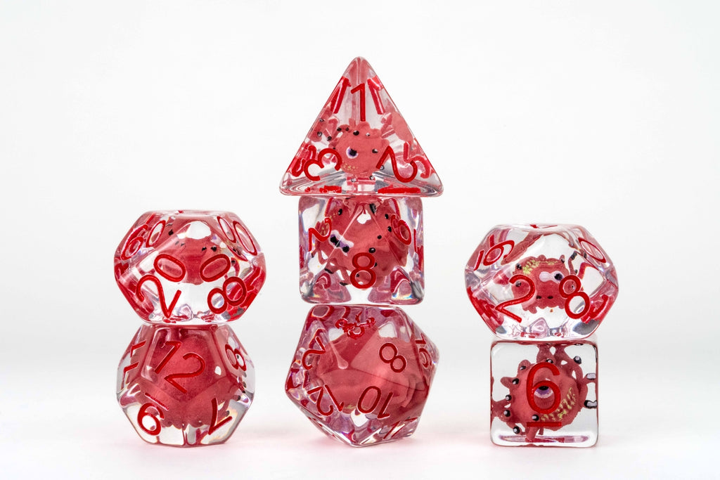 D&D Beholder Resin Dice Set