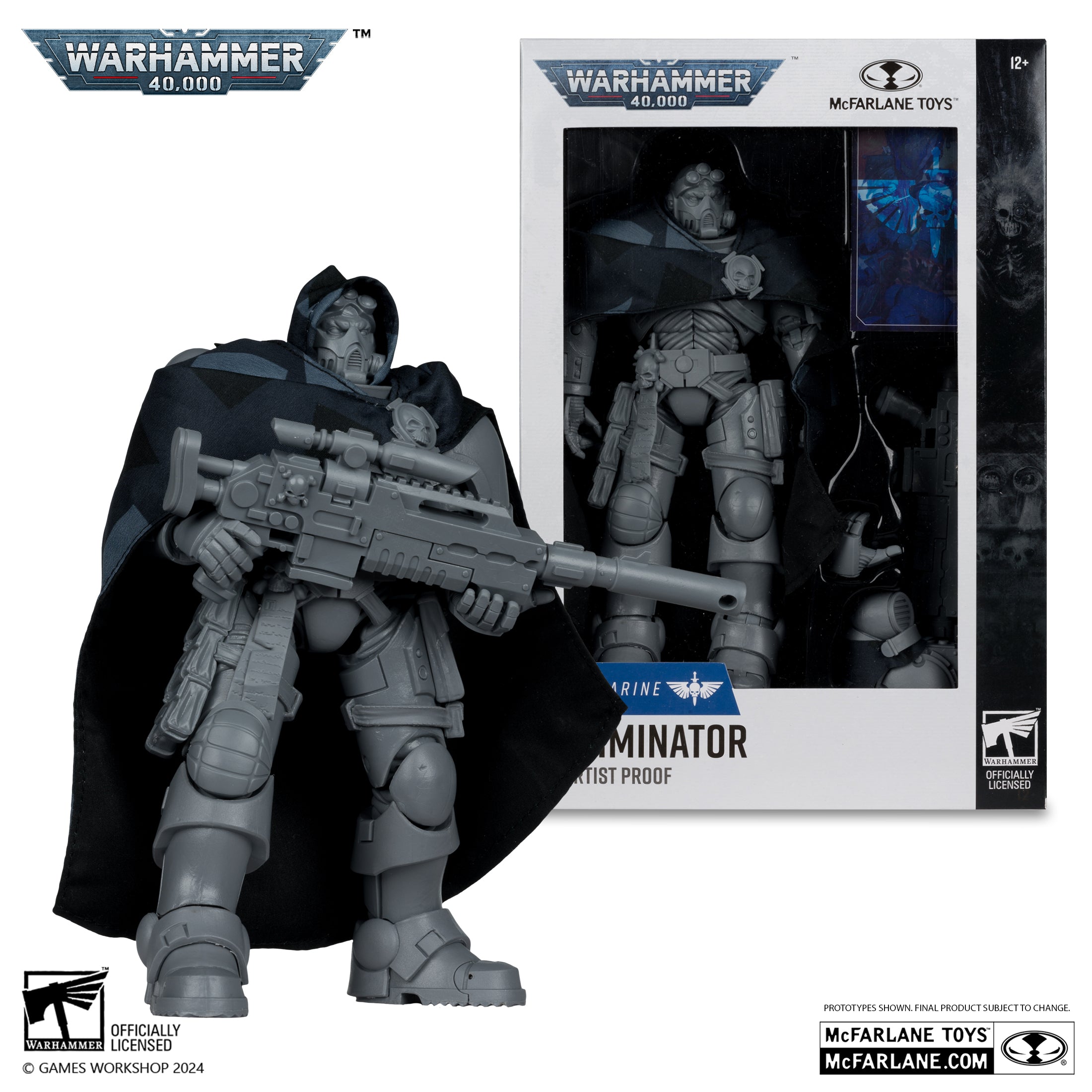 Warhammer 40K Eliminator (Space Marine) Artist Proof McFarlane Figure image 0