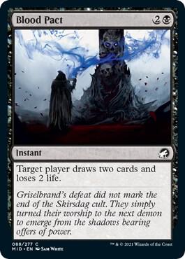 Blood Pact #88 Magic Innistrad: Midnight Hunt