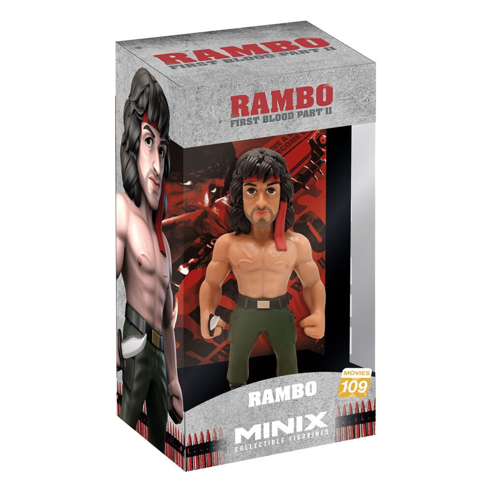 Minix 12cm Rambo w/ Bandana Collectible Figure