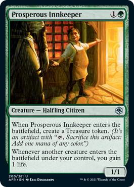 Prosperous Innkeeper #200 Magic AFR image 0