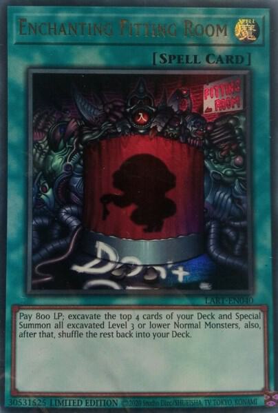 Enchanting Fitting Room LART-EN040 YuGiOh Lost Art Promo [Sealed]