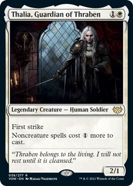 Thalia, Guardian of Thraben [Foil] #38 Magic Innistrad: Crimson Vow