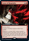 Curse Of Hospitality [Extended Art] #377 Magic Innistrad: Crimson Vow