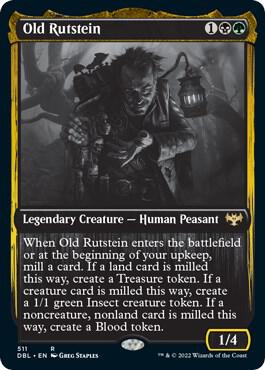 Old Rutstein #511 Magic Innistrad: Double Feature