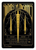 Swords to Plowshares [Gold Foil Etched] #364 Magic Secret Lair Drop Series