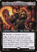 Hidetsugu, Devouring Chaos [Extended Art Foil] #454 Magic Kamigawa: Neon Dynasty