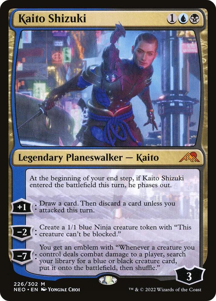 Kaito Shizuki [Foil] #226 Magic Kamigawa: Neon Dynasty
