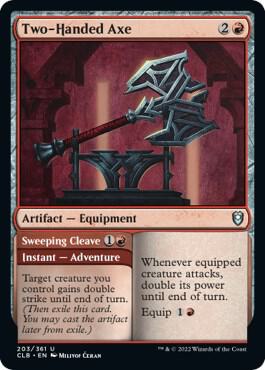 Two-Handed Axe #203 Magic CLB image 0
