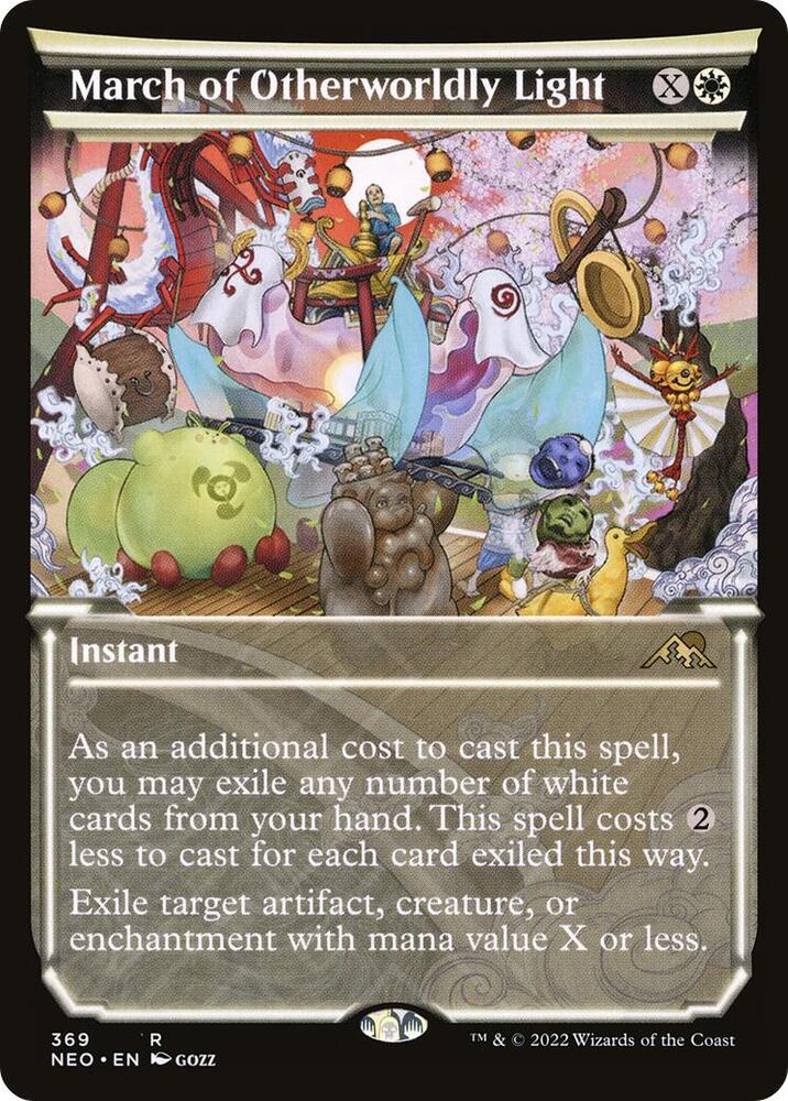 March of Otherworldly Light [Showcase] #369 Magic Kamigawa: Neon Dynasty