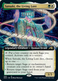 Satsuki, the Living Lore [Extended Art Foil] #494 Magic Kamigawa: Neon Dynasty