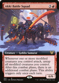 Akki Battle Squad [Extended Art] #57 Magic Kamigawa: Neon Dynasty Commander