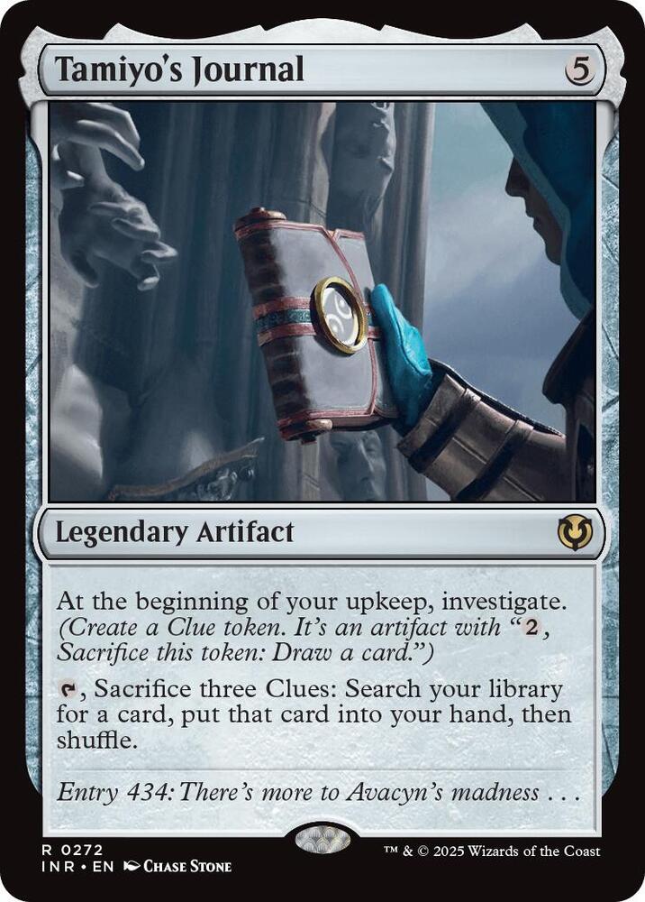 Tamiyo's Journal [Foil] #272 Magic Innistrad Remastered image 0