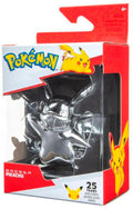 Pokemon 25th Anniversary Select Silver Battle Figure Pikachu 3inch image 0