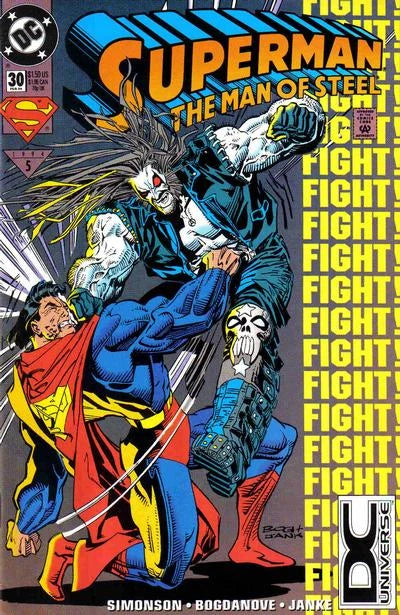 Superman The Man Of Steel Issue #30 image 0