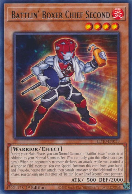 Battlin' Boxer Chief Second LD10-EN033 image 0