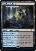 Sunken Hollow #918 Magic Commander Legends: Battle for Baldur's Gate
