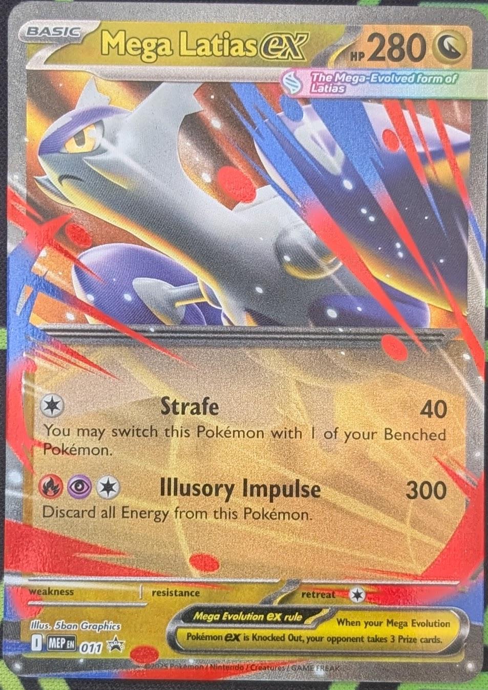 Mega Latias Ex #11 Pokemon Promo image 0