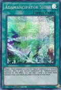 Adamancipator Signs MP21-EN234 YuGiOh 2021 Tin Of Ancient Battles Mega Pack image 0