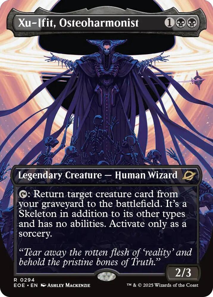 Xu-Ifit, Osteoharmonist [Borderless] #294 Magic Edge of Eternities image 0